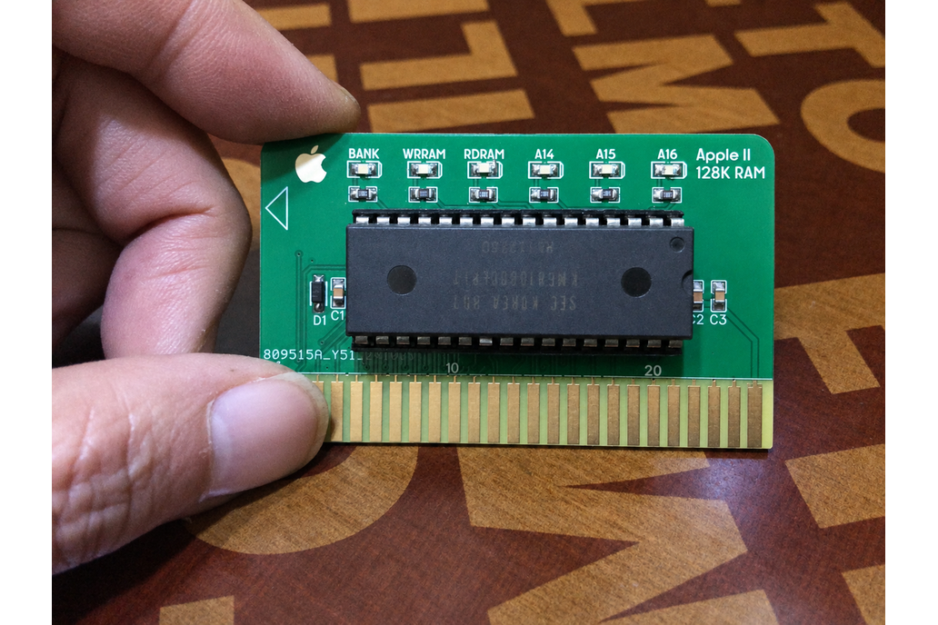 Apple II/II+ Saturn-Compatible 128K RAM Card